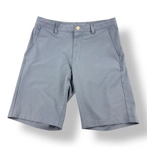 Bonobos Golf Flat Front Stretch Golf Shorts Blue Polyester Elastane Men's 31x10